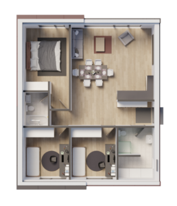 Gatavais privatmajas projekts